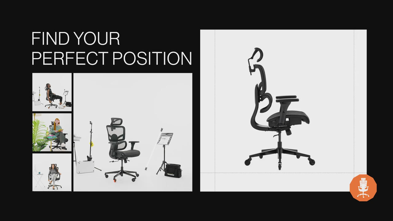 Office chair for online long torso